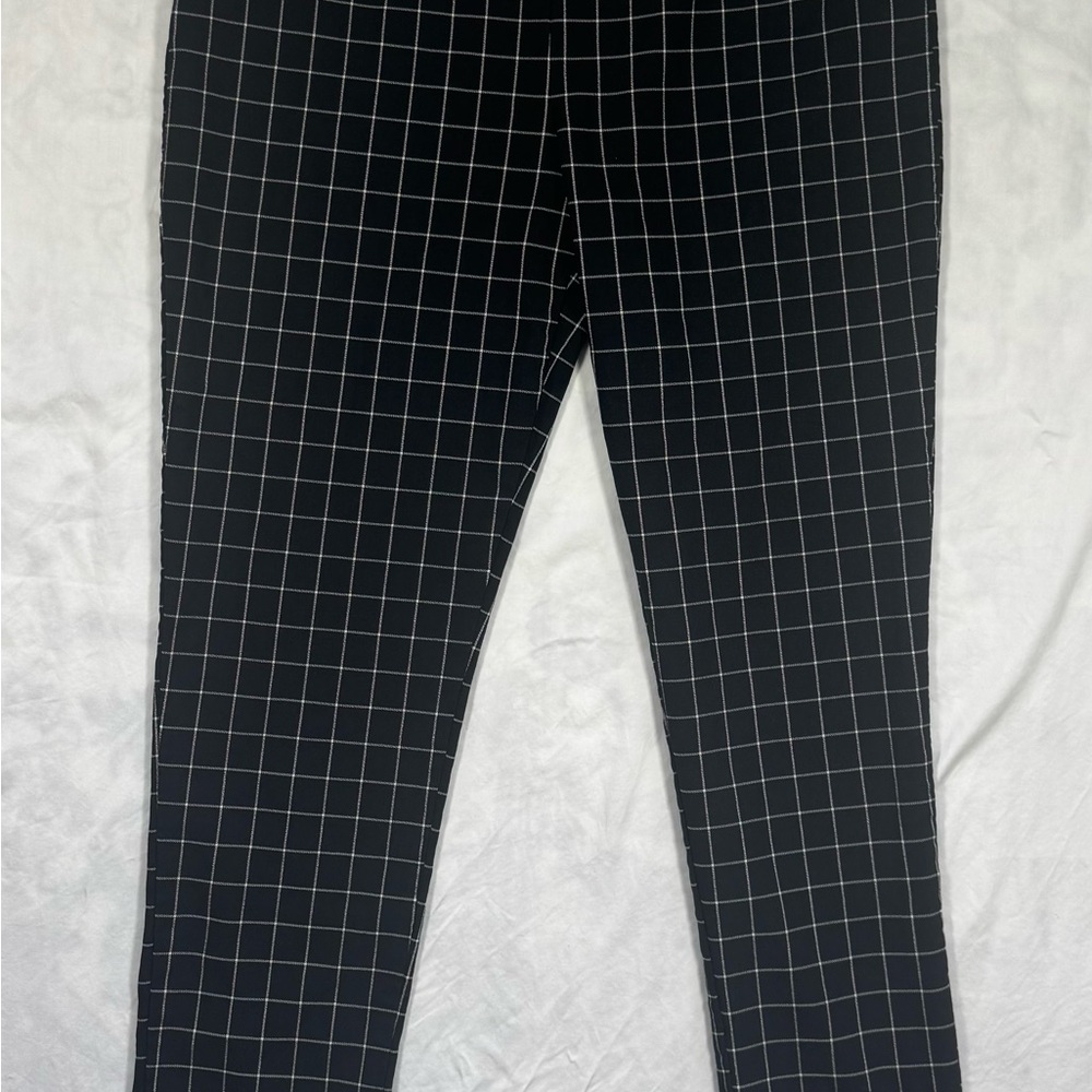 Calvin Klein Black Checkered Dress Pants, EUC, Women’s Size 12